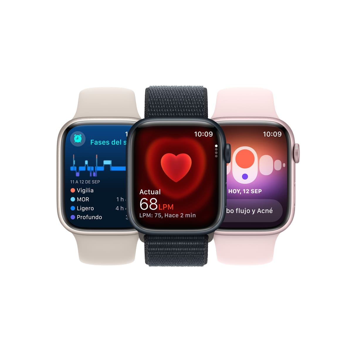 Apple Watch Series 9 41mm aluminio GPS Starlight