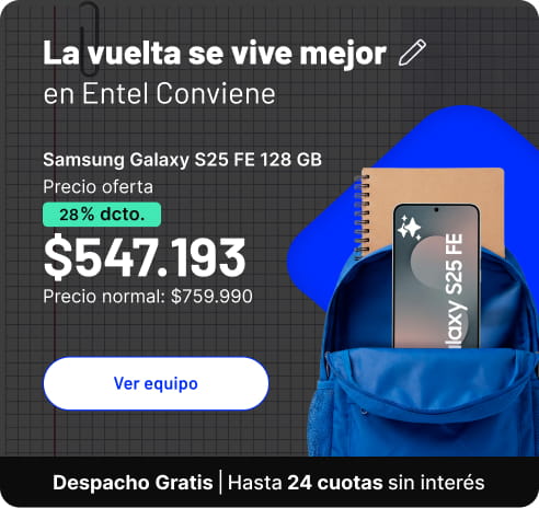 La vuelta se vive mejor en Entel Conviene