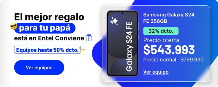 El mejor regalo para papá está en Entel Conviene