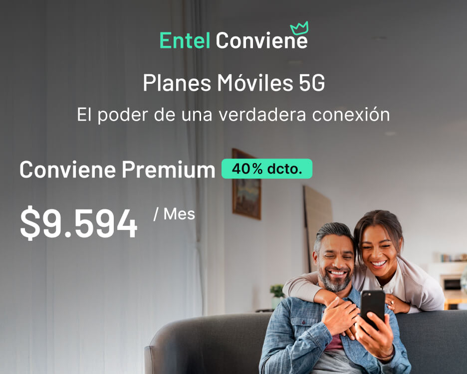 Planes moviles Entel conviene