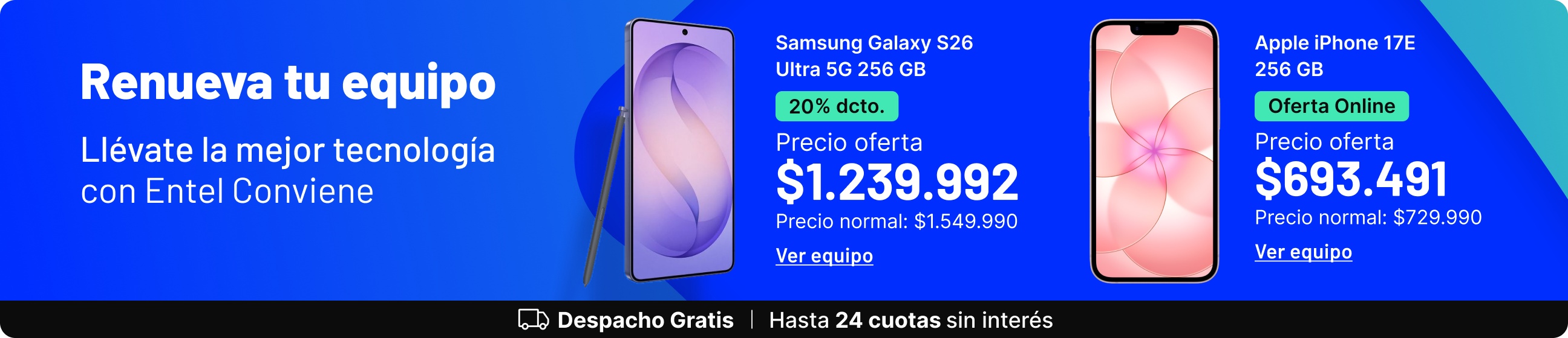 La vuelta se vive mejor en Entel Conviene