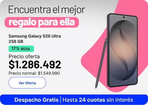 Encuentra el mejor regalo para ella, hasta 40% dcto.