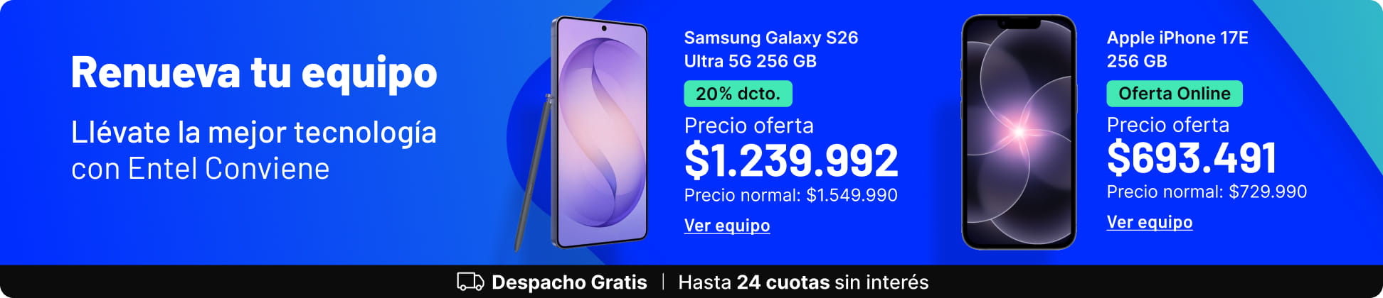 La vuelta se vive mejor en Entel Conviene
