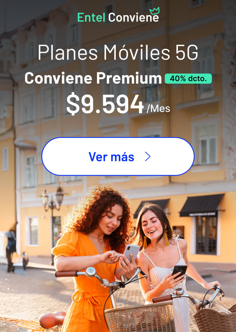 Planes moviles Entel conviene