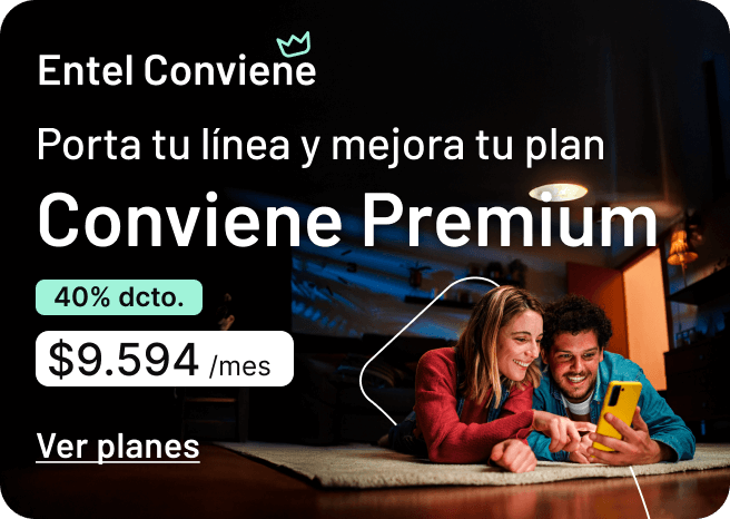 Planes moviles Entel conviene