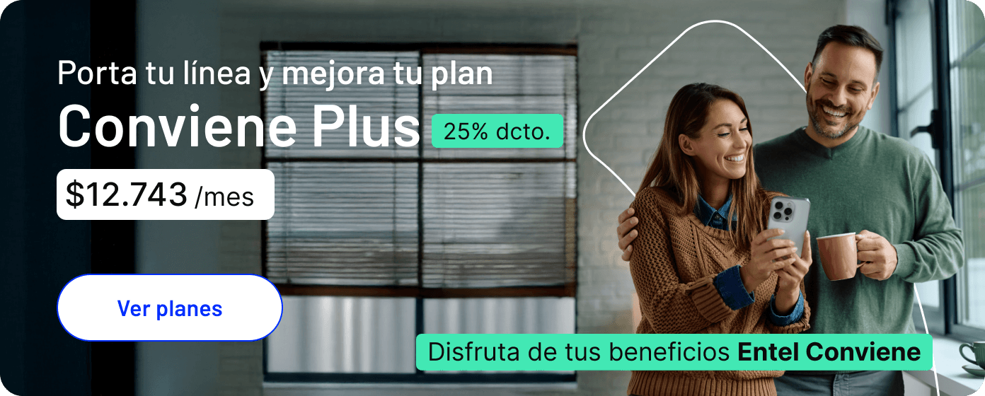 Planes moviles Entel conviene