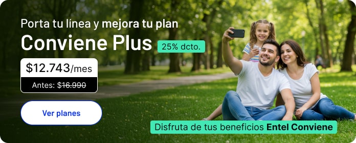 Planes moviles Entel conviene