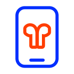 Icono de equipo y accesorios
